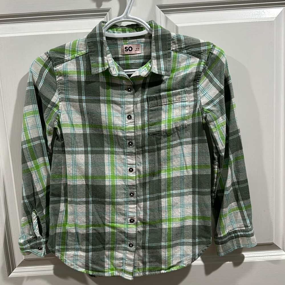 Girls flannel shirt